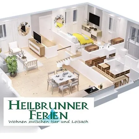 Birkennest-sauna-freisitz-almhuette Appartement Bad Heilbrunn