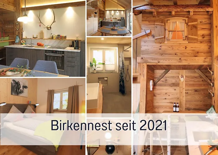 Birkennest-sauna-freisitz-almhuette Bad Heilbrunn