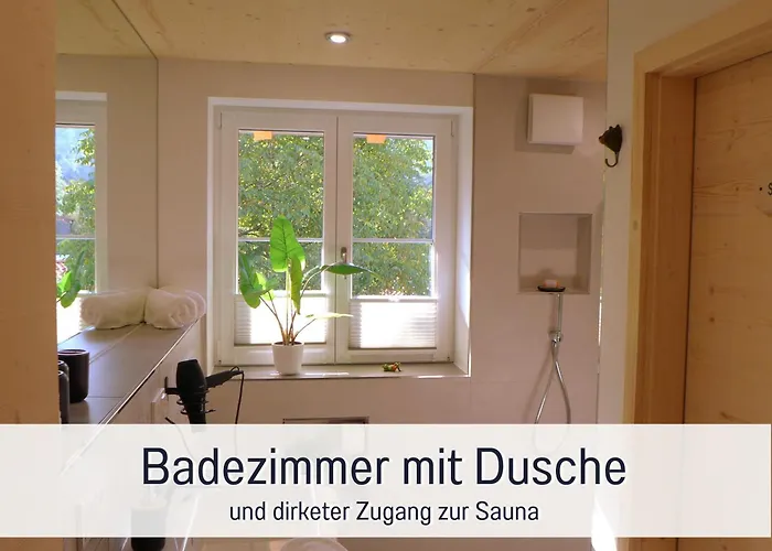 Birkennest-sauna-freisitz-almhuette Apartmán Bad Heilbrunn