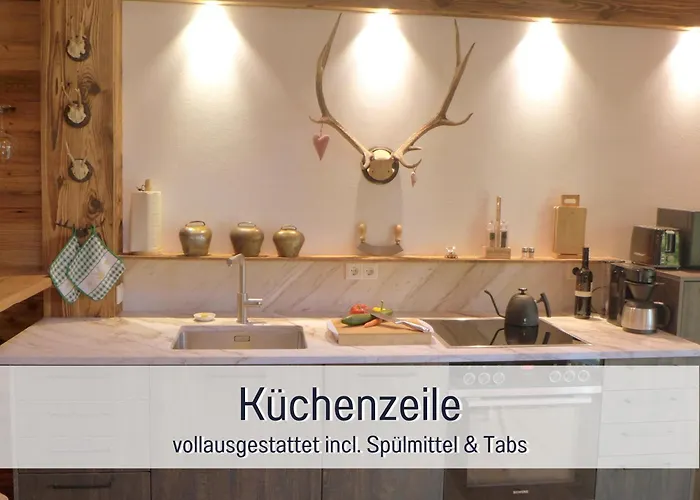 Apartmán Birkennest-sauna-freisitz-almhuette Bad Heilbrunn