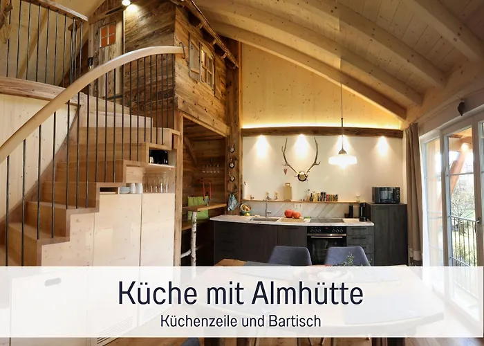 Birkennest-sauna-freisitz-almhuette * Bad Heilbrunn